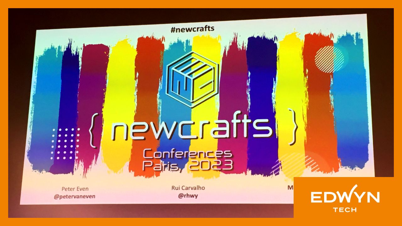 Illustration de présentation de newcrafts conferences
